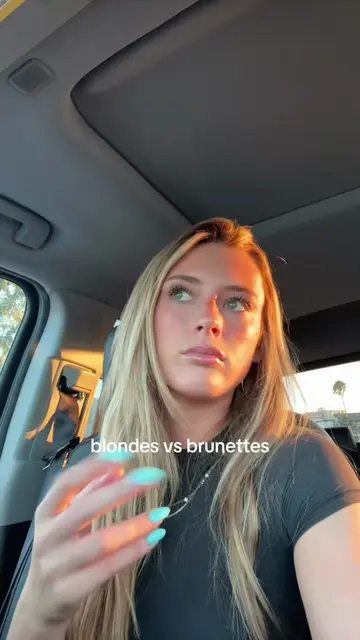 #blonde #brunette 