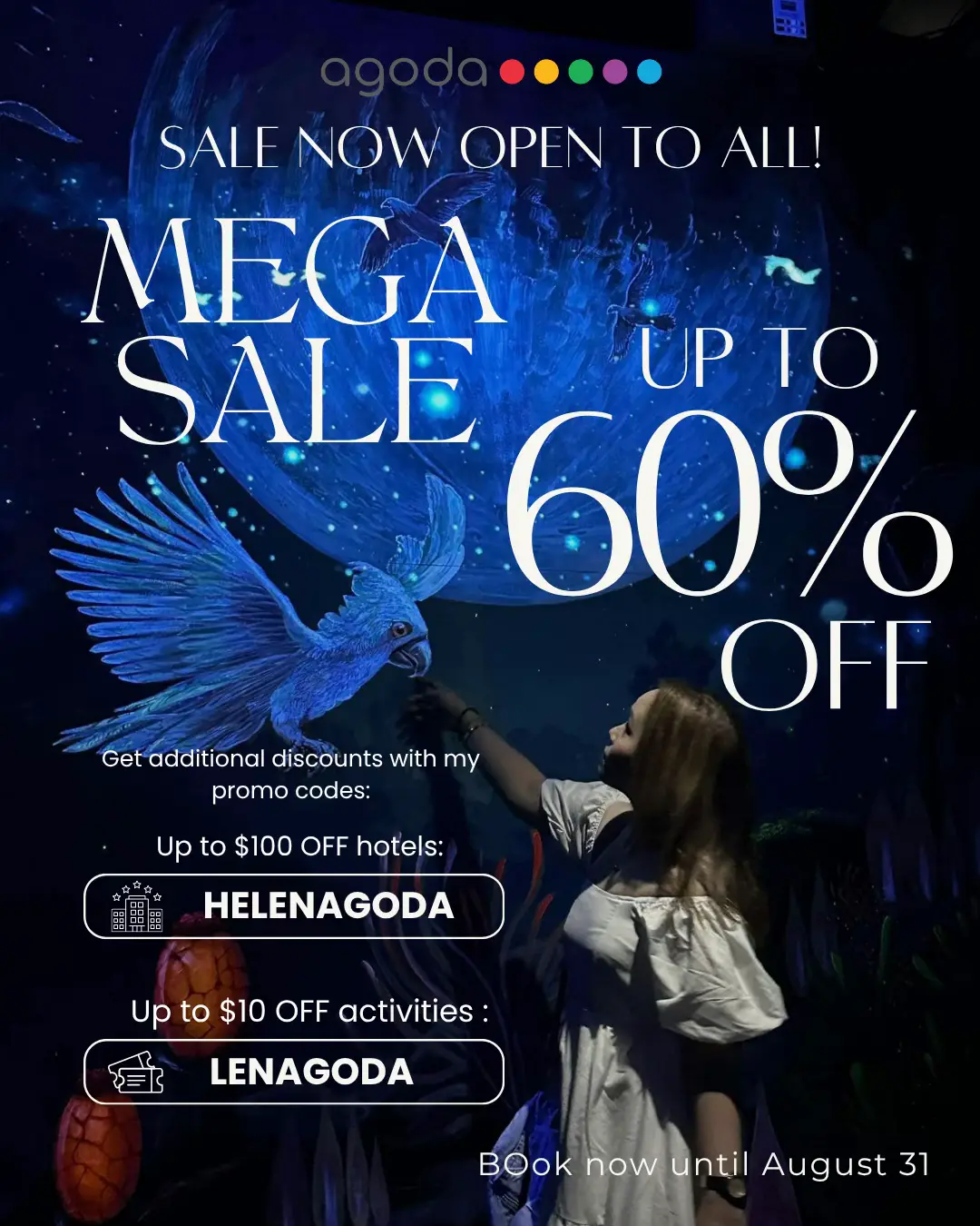 📌Get up to 60% OFF  🏨 Hotels  ✈️ Flights 🎡 Activities   Don’t forget to use m