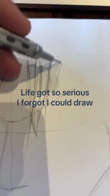 Life got so serious I forgot the child In me still loves to draw.  #artutorial #