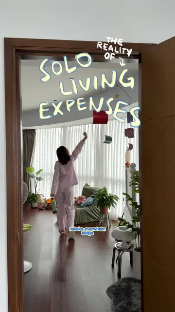 HELLO, SOLO LIVING ERA! 🏡🪴✨ Before moving out, I really made sure na allocated