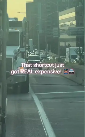 When you think the emergency lane is your personal express lane… 🚨😂 Then the c