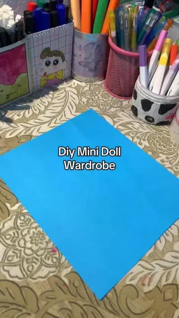 Ye handmade Doll Wardrobe dekh ke shock ho jaogy 😱👗 Sirf cardboard ka kamaal h
