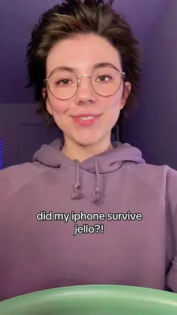 turned my iphone into jello! did it make it?! 😓#iphone16e #apple #iphones #ipho