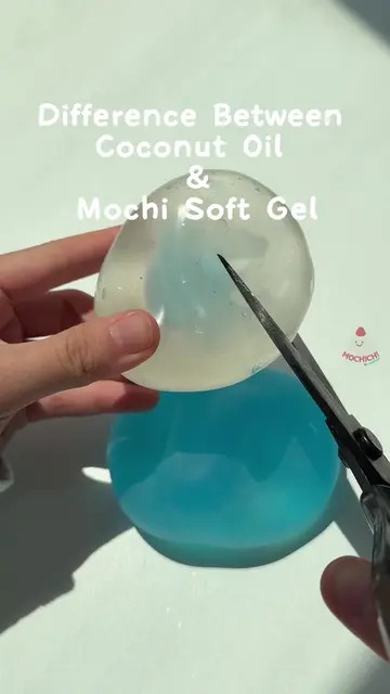TikTok is full of fake 'coconut oil' squishies, but the weight and slow-rise on 