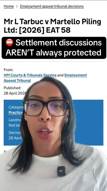 UK employers: beware.  A recent Employment Appeals Tribunal decision is a warnin