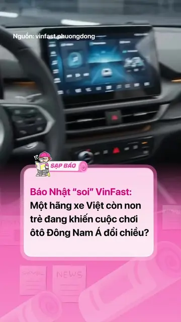 Báo Nhật bất ngờ “soi” một hãng xe Việt 😳 #Sapbao #RapPhimNetwork #iSocialVietn