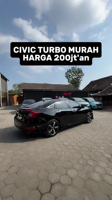 Civic Turbo termurah tahun 2017 harga 215jt🤩 #mobilmurah #garasinap #jualmobilb