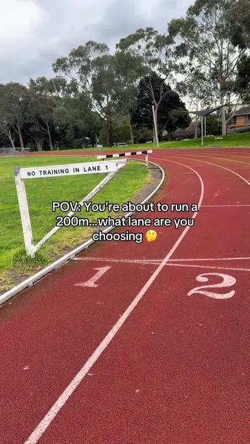 Which lane is the best for a 200m 🤔 #200m #sprinting #track #Running #athletes 