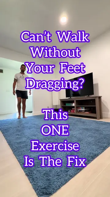 Can't walk without your feet dragging? This ONE exercise strengthens the tibiali