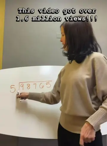 This division shortcut is seriously a game changer! 🤯➗ The way they break the p