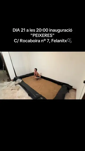 Nitx de l'art a Felanitx. Inauguració PEIXERES. Dia 21 a les 20 a C/Rocaboira nº
