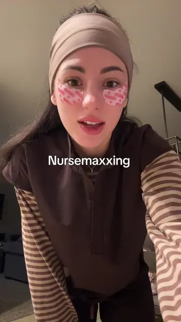 At the end is the Nursemaxxing mobile #nurselife #nurse #nursetok #nursetiktok #