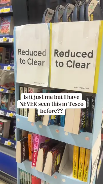 Tesco giving us reduced £3 books and I completely stopped in my tracks to have a