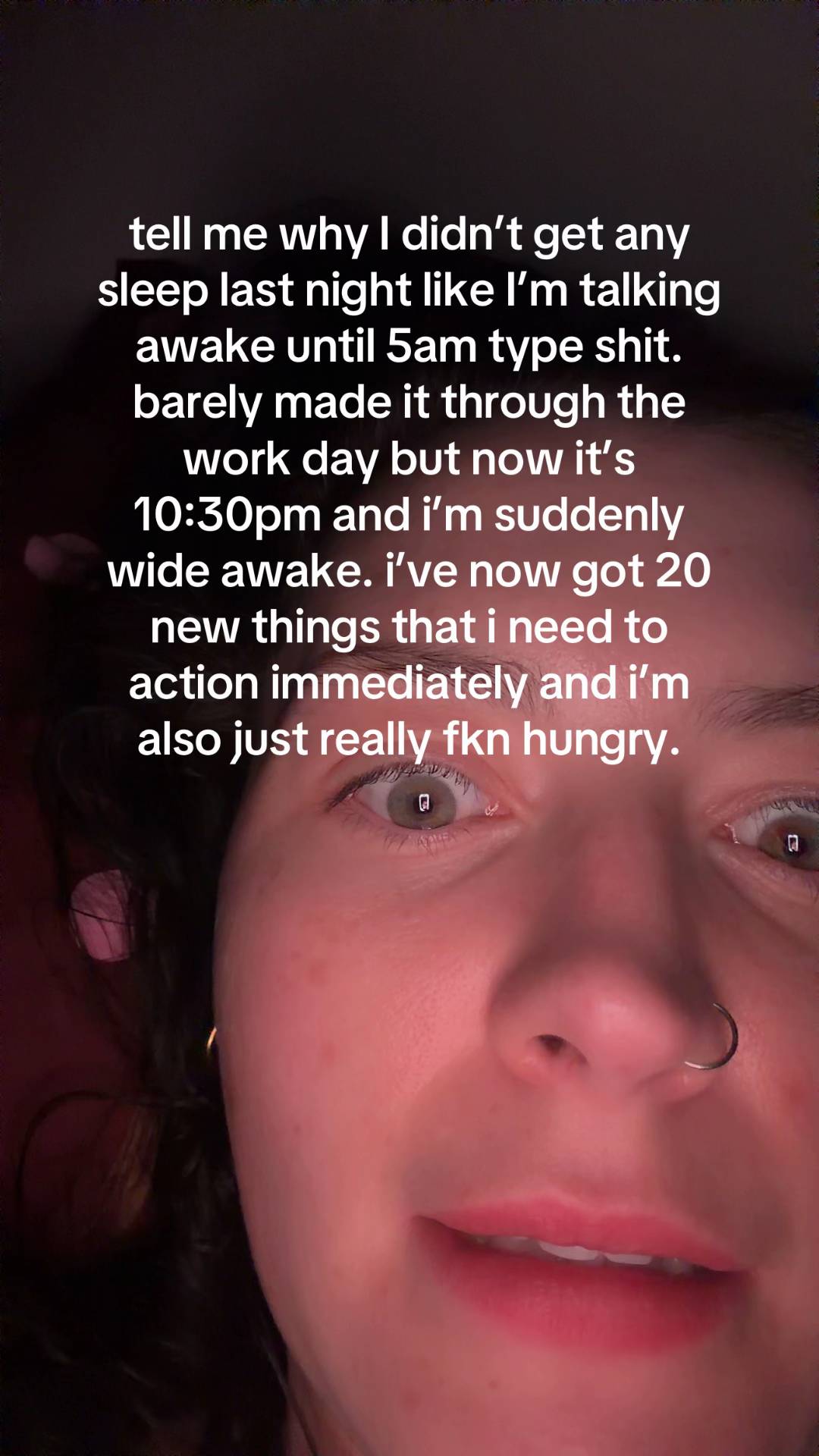 punishment for having day time naps and a fat ass #adhd #sleepanxiety #cantsleep