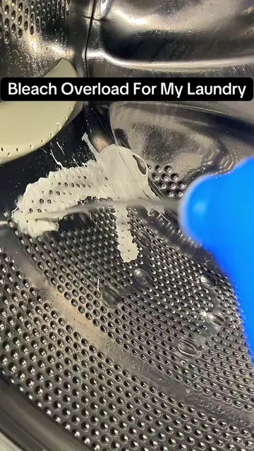 Bleaching the drum for a overload on my whites! They always come out looking bra