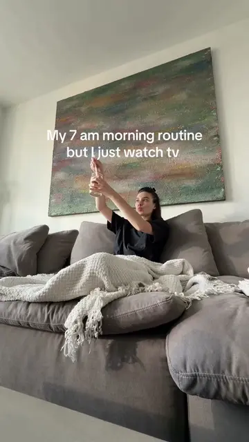 I love self care (watching tv) #morningroutine #morningvlog #Vlog #coffee 