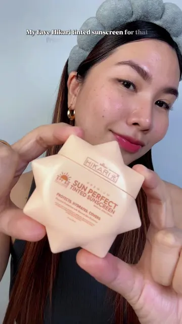 POV: You found a tinted sunscreen that gives you that “no makeup, but make it pr