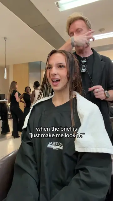 90s supermodel blowout r u kidding 😭🌬️ thank you @L’Oréal Professionnel @edwar