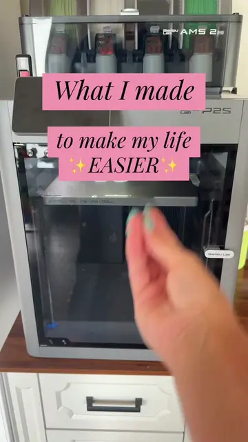 I love how this organized all my lids!  #3dprinting #makinglifeeasier #3dprints 
