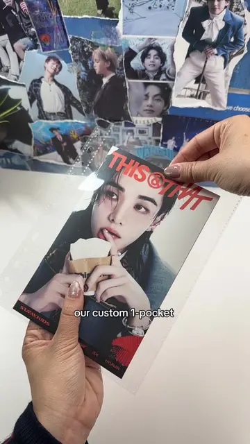@Stray Kids Mini Album 'THIS & THAT' (& Ver) in our Royal A5 Deluxe binder (In s