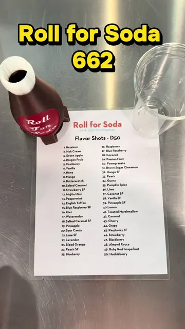 Today’s dirty soda got weird - Have you ever opened a can with a top like that? 