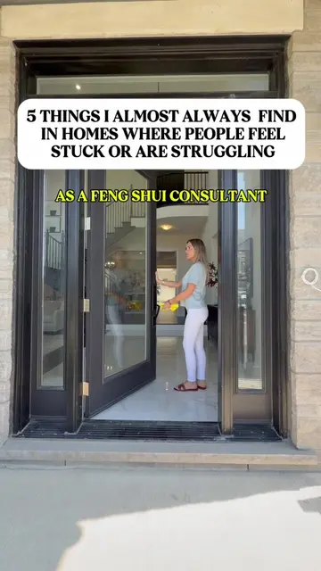 🏡 When I walk into a home where the energy feels heavy or stuck, these are some