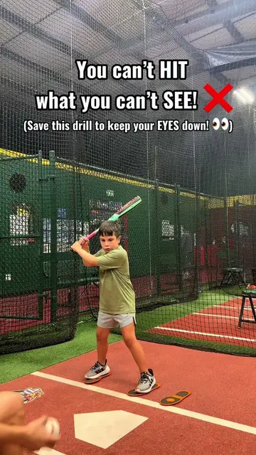 You can’t hit what you can’t see. Period. ⚾️💥 If your head pulls off the ball e