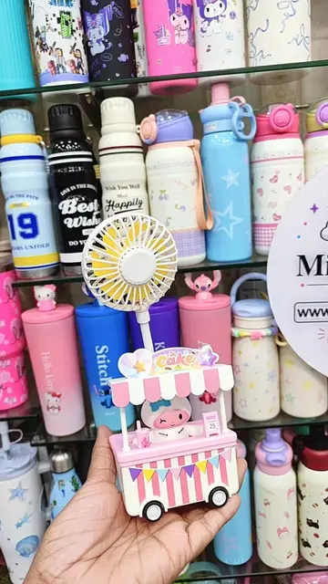 Cute Cooling Rechargeable Fans 😻  Dm Us For Details #coolingfans #rechargeablef