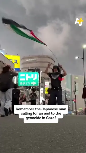 This Japanese man has been demanding an end to the genocide in Gaza for 1,000 da
