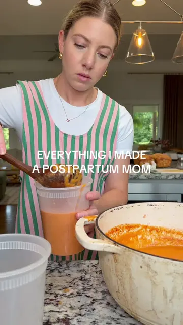 Everything I made a postpartum mom 🥰 recipes are on my substack for free! 💗 #m