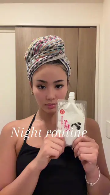 Night routine series🤍🫧 #nightroutine#makeuptutorial#skincareroutine#CHENA#ちぇな 