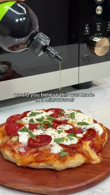 your microwave could be doing this. don't settle 🍕  #NinjaCrispiMicrowave #Ninj