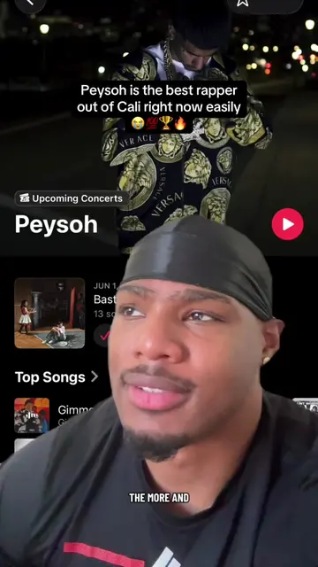 Peysoh is probably way better than your favorite Cali artist 😭😭💯 #fypシ゚viral 