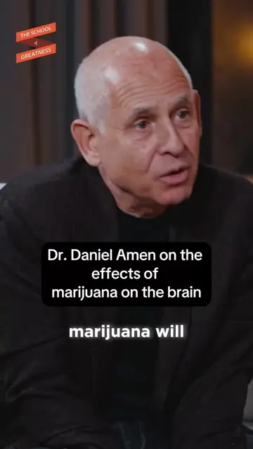 Dr. Daniel Amen (@docamen) on the health effects of marijuana  #drdanielamen #br