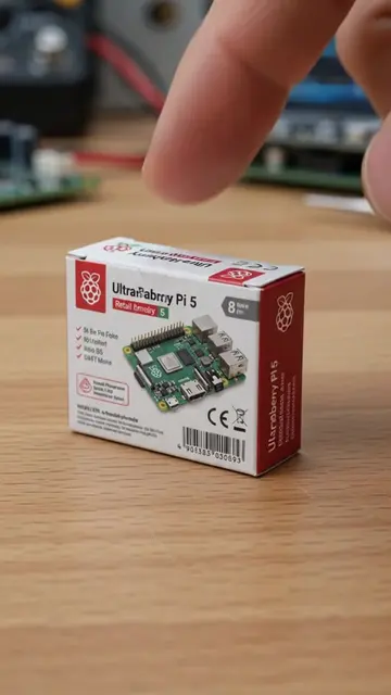 Tiny Raspberry Pi 5 Unboxing 🤯💻A powerful mini computer shrunk even further! �