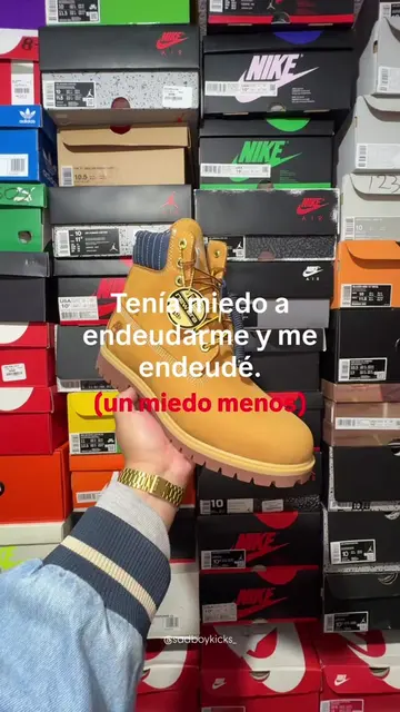 Un miedo menos! 😅🤙🏻🔥 #sneakers #sneakerheads #cosasdesneakerheads #timberlan