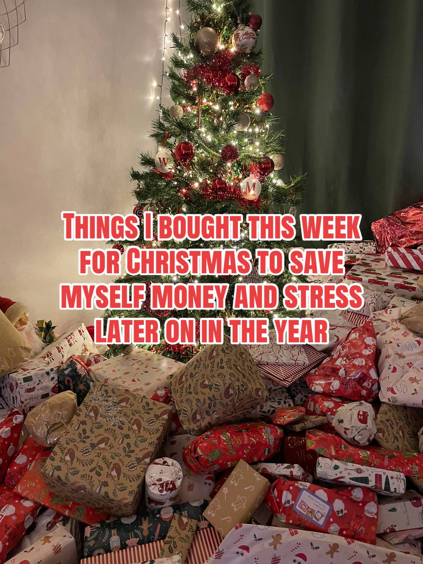 Yes, Christmas in August because I refuse to stress myself sick in December beca