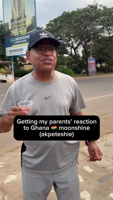 😂 my parents are literally unpaid actors because their reaction to Ghana moonsh