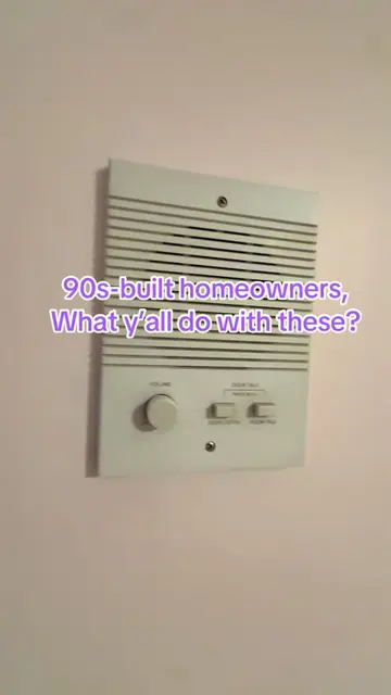 Did you take them out or update?? Give me the scoop on your intercoms, please!  
