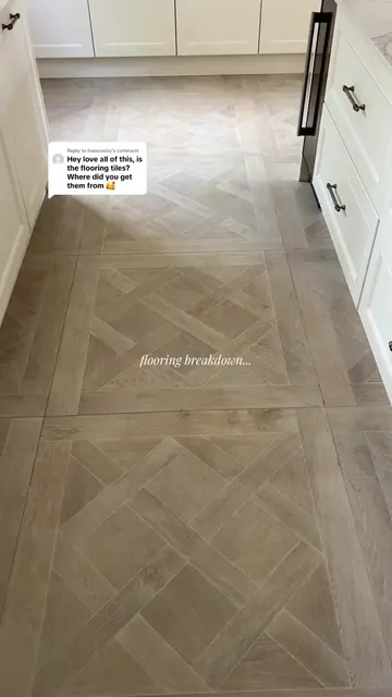 Replying to @lisescooby all our flooring info!! @Mandarin Stone Jakob Lime Parqu