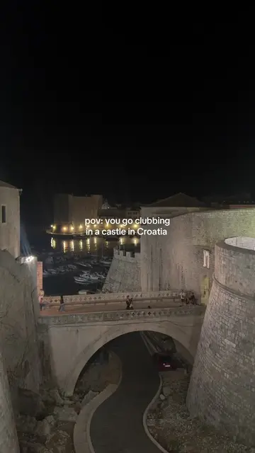 📍 Culture Club Revelin, Dubrovnik #croatiatravel #clubbinglife #dubrovnikcroati
