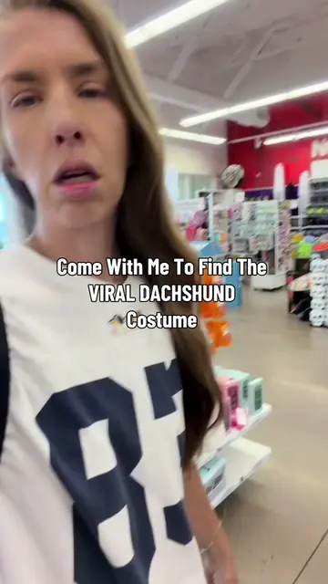 Come with me to find the VIRAL DACHSHUND Costume @fivebelow  #dachshund #dachshu