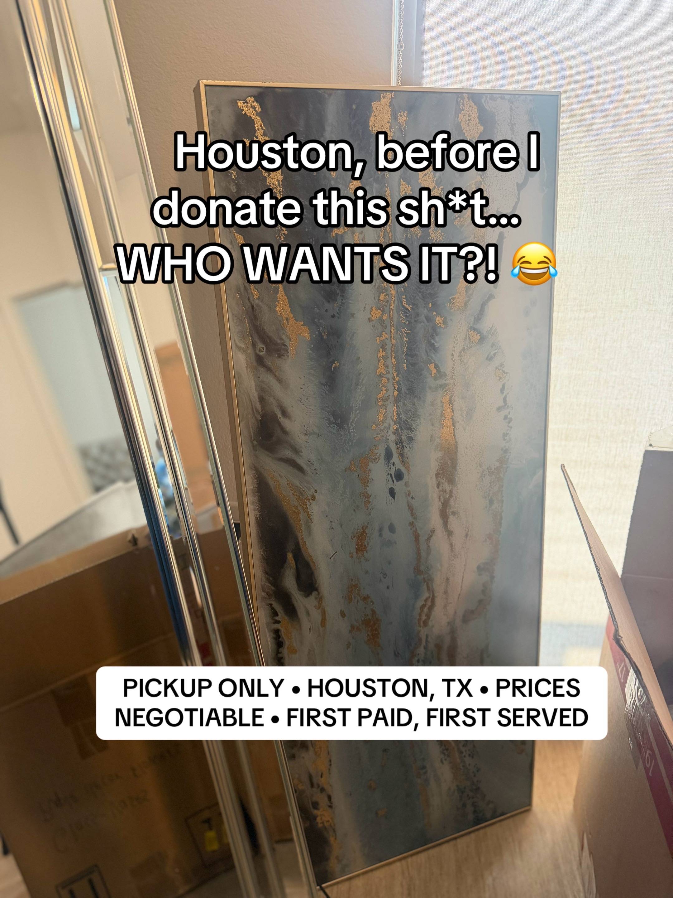 🚨 HOUSTON MOVING SALE — EVERYTHING HAS TO GO! 🚨 I’m moving out of state and I 