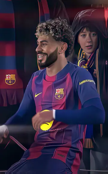 Lamine Yamal with Beard😍🔥 || #lamineyamal #fcbarcelona #beard #football #edit 
