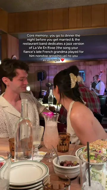 Would you cry if this happened to you?? I teared up 🥹 The night before our wedd