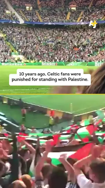 Ten years ago, Scottish Celtic football fans were fined over $11,000 for flying 