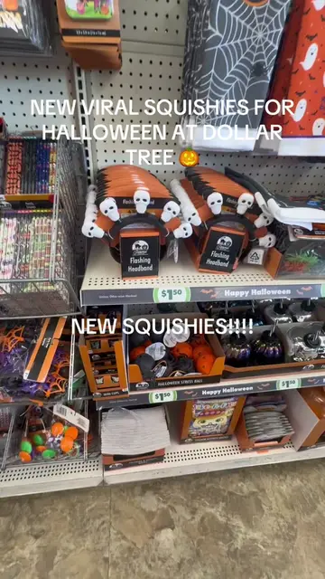 new Halloween squishies that are budget friendly at dollar tree omg 🎃🤩 I can’t
