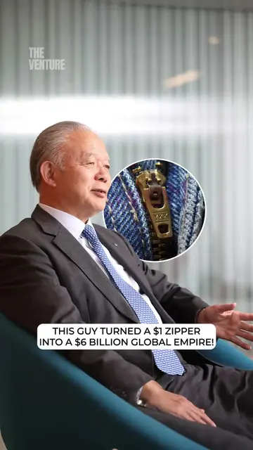 This guy turned a $1 zipper into a $6 billion global empire! In 1934, Tadao Yosh