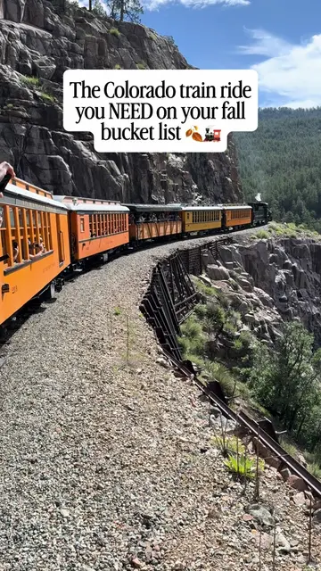 📍Durango - Silverton train was one of the most magical things I have ever done 