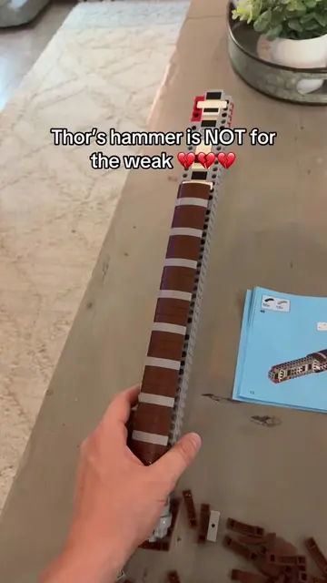At least it’s going to look cool 💔 #lego #legomarvelsuperheroes #mjölnir #thor 